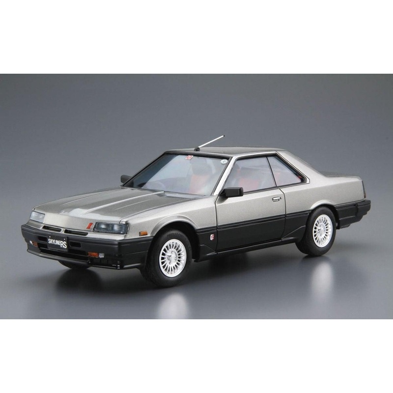 Aoshima The Model Car No. 59 1/24 Nissan DR30 Skyline HT2000 Turbo Intercooler RS-X ’84 Plastic Model