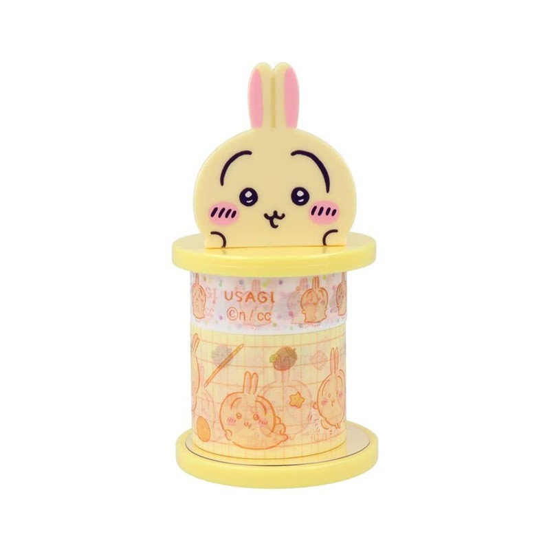 Chiikawa Decorative Masking Tape With Tape Holder (Usagi)