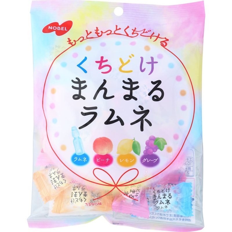 Nobel Confectionery Melty Ramune 80G