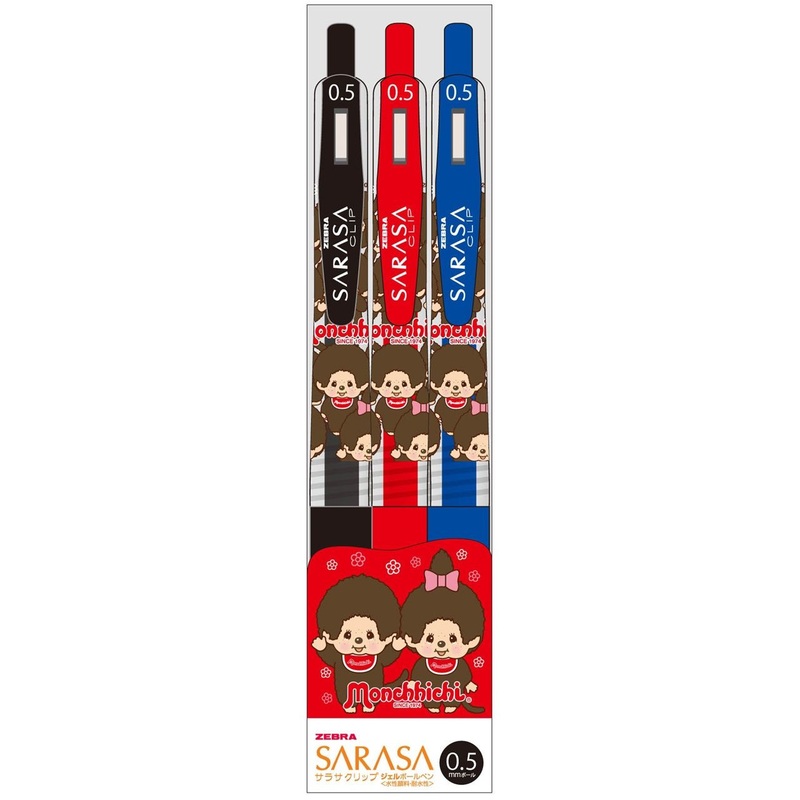 T’s Factory Color Ballpoint Pens Set of 3 SARASARA Monchichi