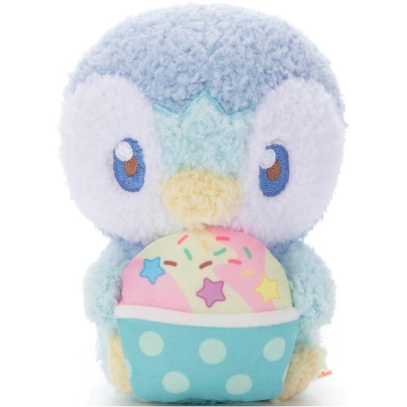 Takara Tomy Pokemon Pokepiece Plush Piplup (Sweets Ver.)