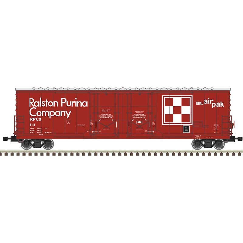 53′ Evans DPD Boxcar Ralston Purina #103