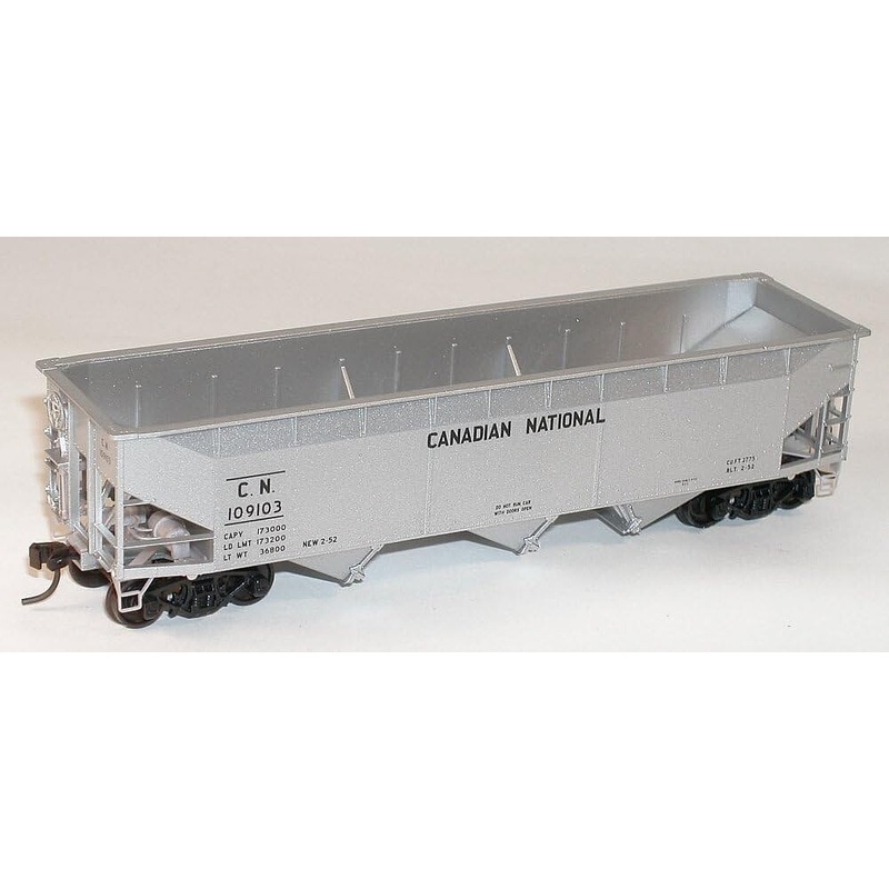 70 Ton Offset 3 Hopper Canadian National (Alum)