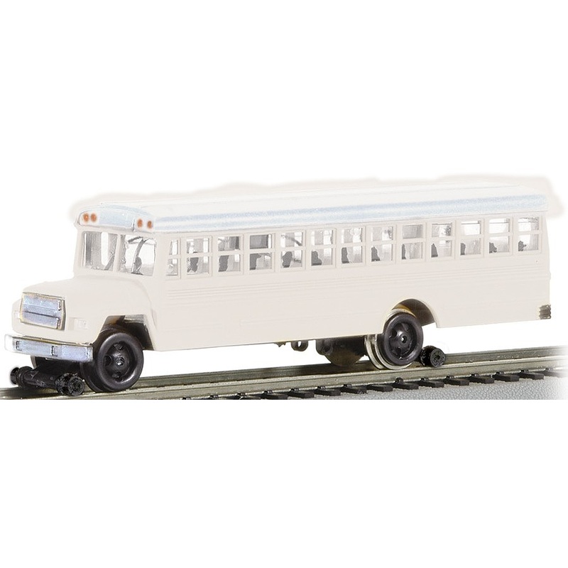 Bus w/High Railers White