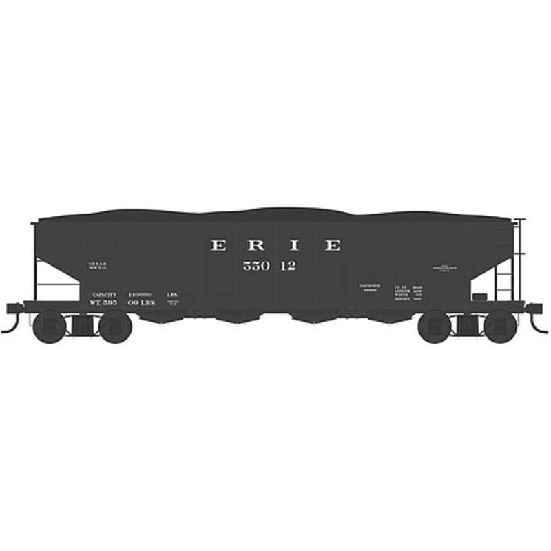 H21 4 Bay Clamshell Hopper ERIE #55039