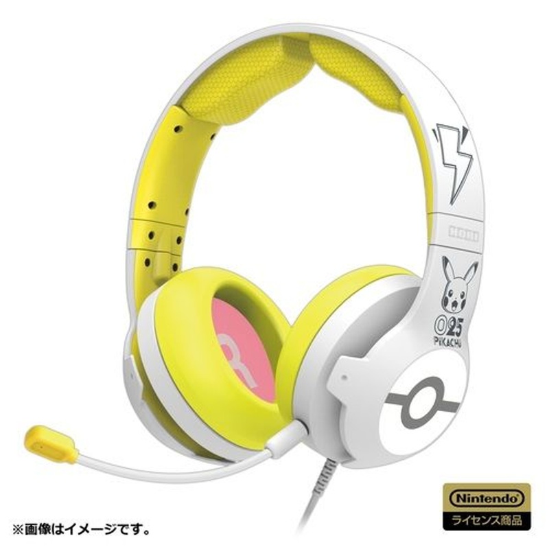 Pokemon Center Gaming Headset HG for Switch Pikachu