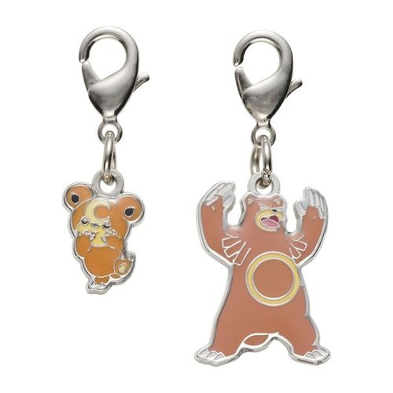 Pokemon Center Original Metal Keychain Series – Teddiursa 216 – 217