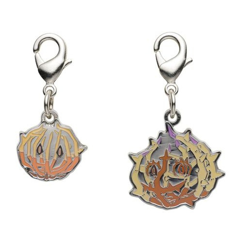 Pokemon Center Original Nationwide Pokedex Metal Charm Set / Bramblin Brambleghast (946, 947)