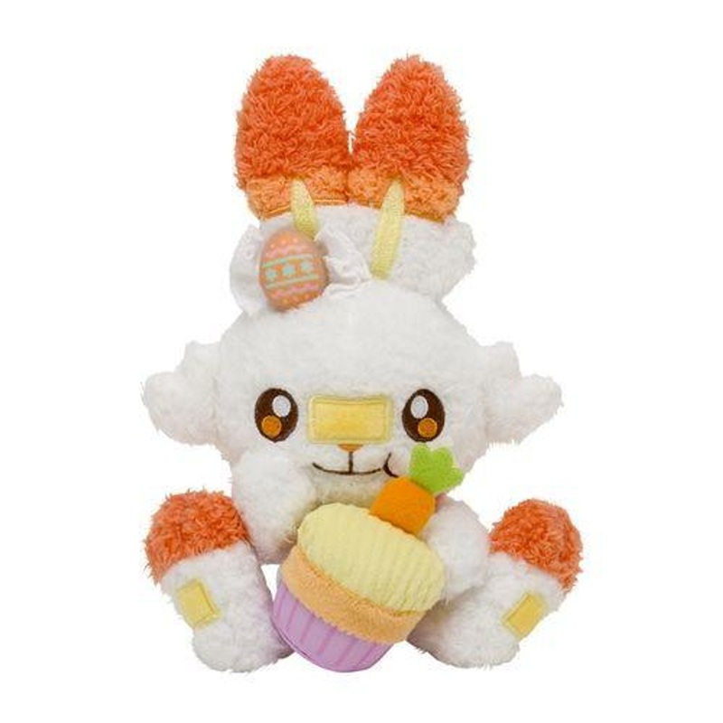 Pokemon Center Original Plush Scorbunny (Pokemon Yum Yum Easter)