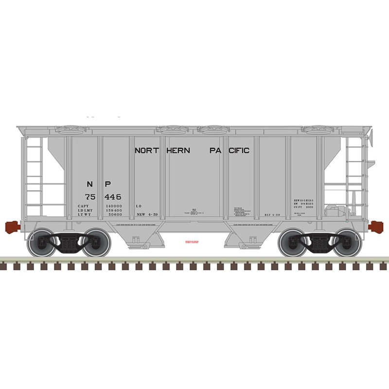 PS-2 Covered Hopper Northern Pacific #75400