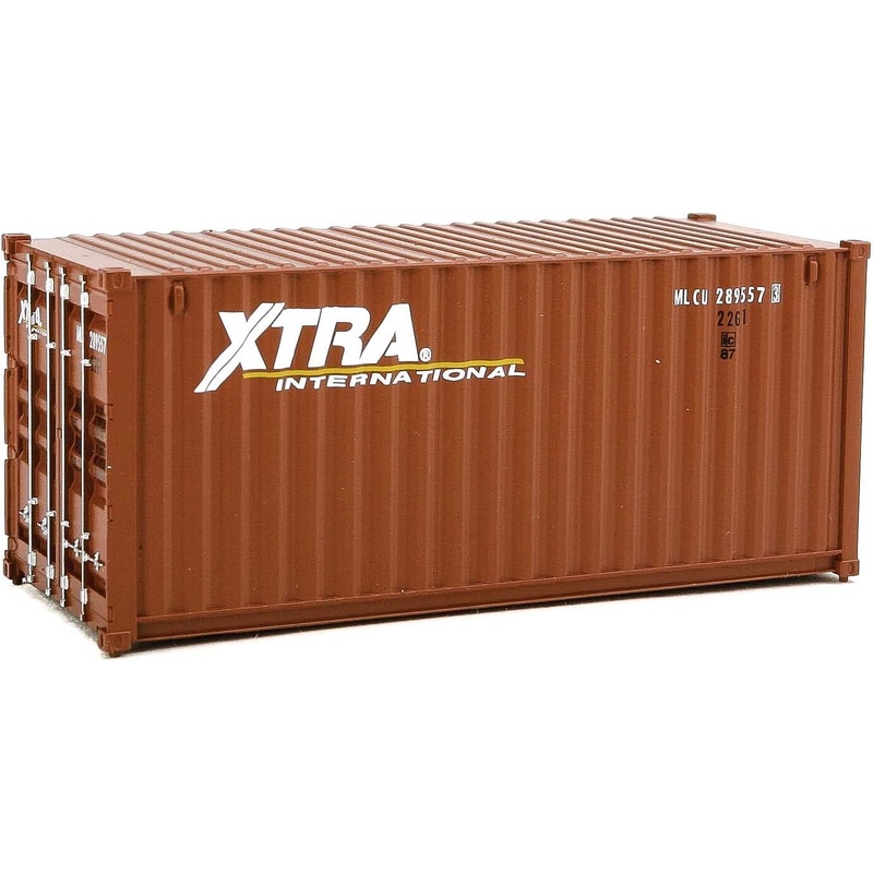 20′ Xtra Leasing Corrugated Container