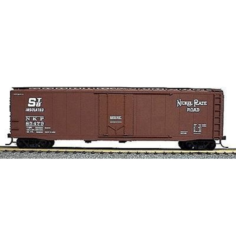 50′ Plug-Door Riveted Boxcar Kit Nickel Plate Road