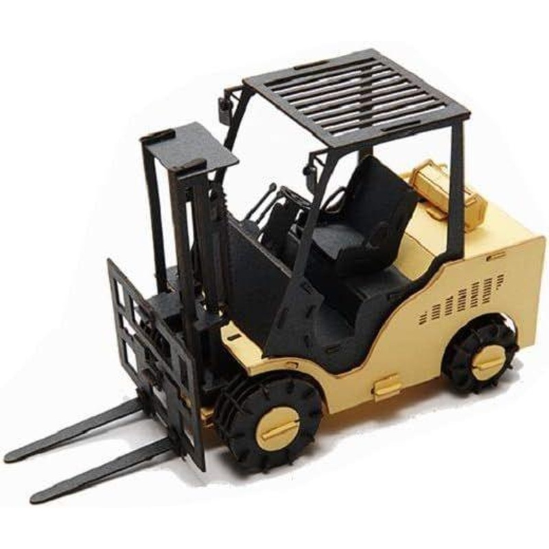 Aozora Cars Craft Papercraft Kit Forklift