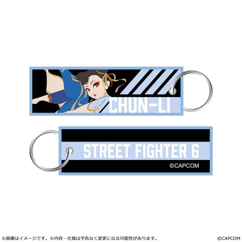 Capcom Street Fighter 6: Flight Tag Keychain – Chun-Li