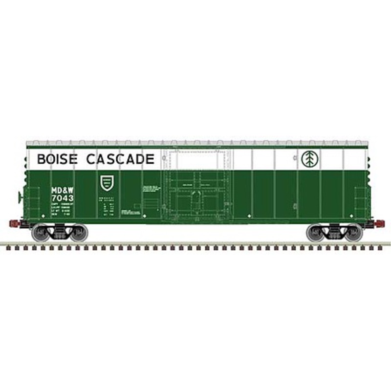 Ho NSC Newsprint Boxcar Boise 7092