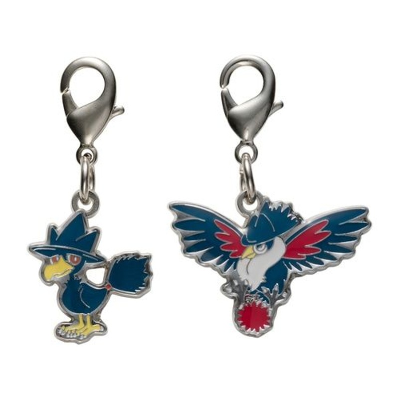 Pokemon Center Original Metal Keychain Series –  Murkrow 198-430