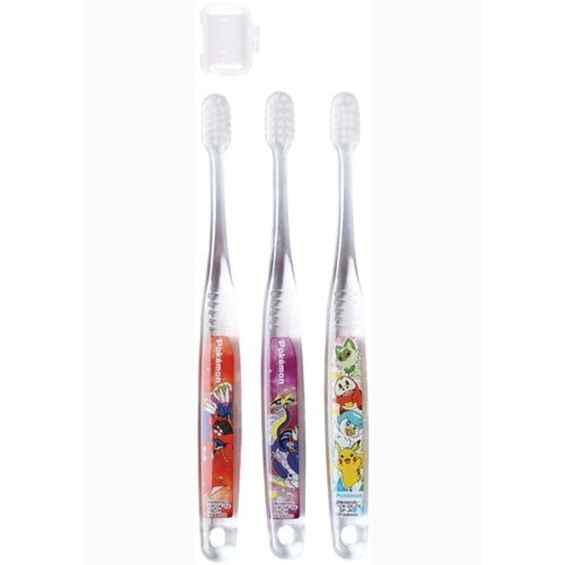 Pokemon Center Original Toothbrush Set (3 pcs) Quaxly (3~5 years old) SV23