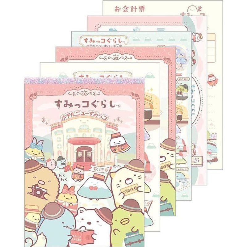 San-x Sumikko Gurashi Memo Pad (w/ Two Post Cards)