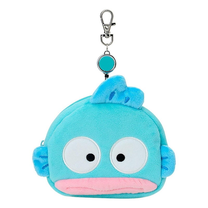 Sanrio Hangyodon Face Shape Pass Case & Pouch