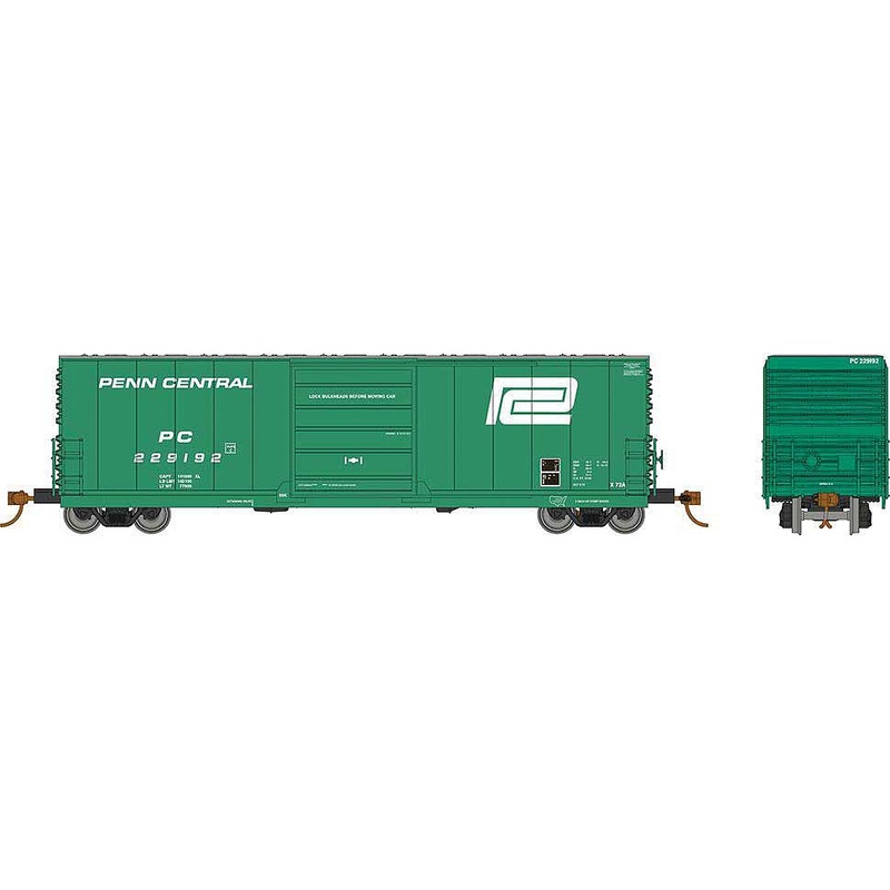 Evans X72A Boxcar Penn Central Large Logo