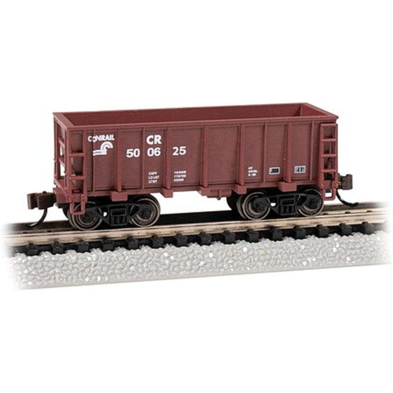 Flat-Bottom Ore Car Conrail #500625