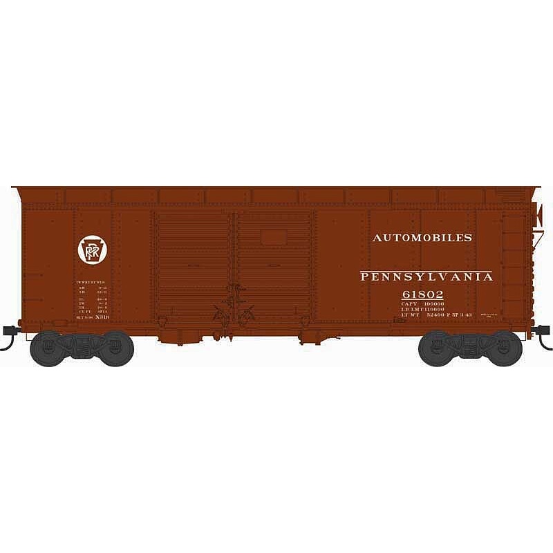 Ho X31 Rd Roof Boxcar PRR 61802