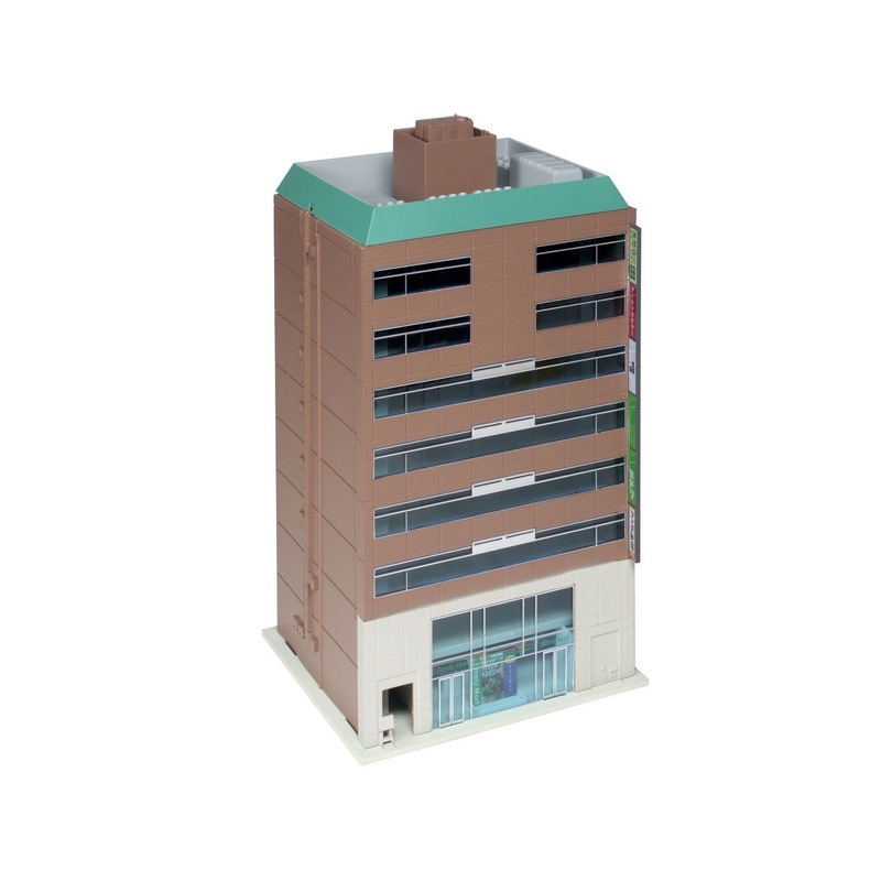 Kato 23-439B Corporate Office Building 2 (Brown) (N scale)