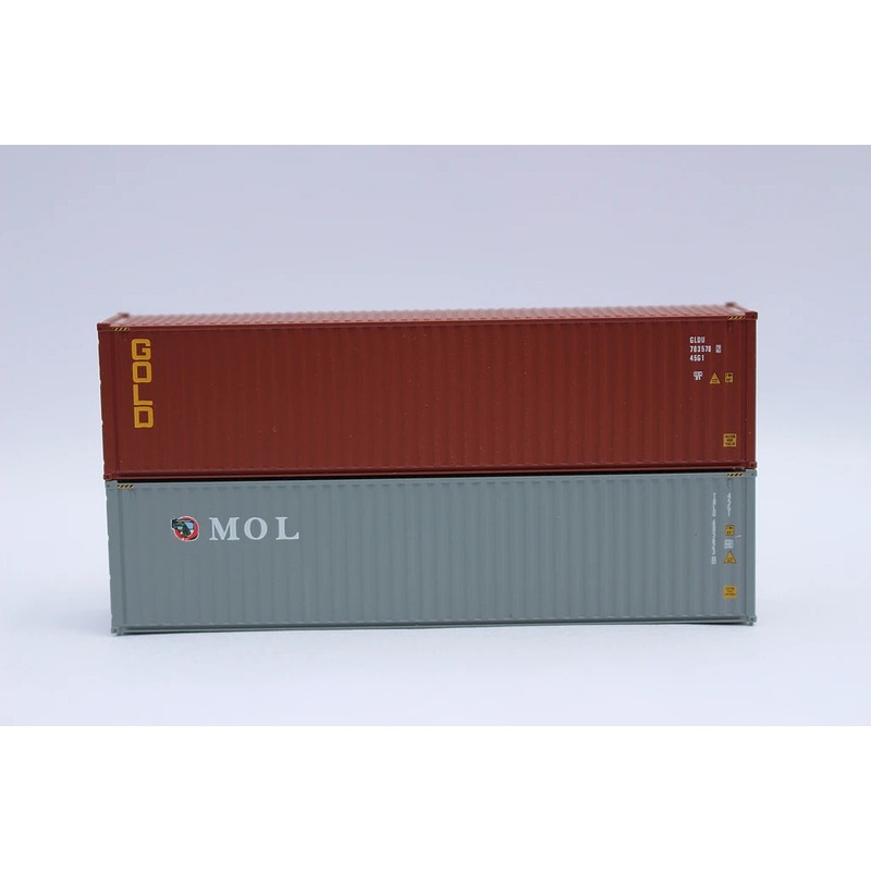 N 40′ HC Cont. Gold + MOL Mixed
