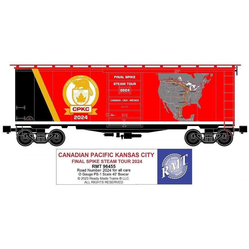 O Boxcar CPKC 2024 Steam Tour