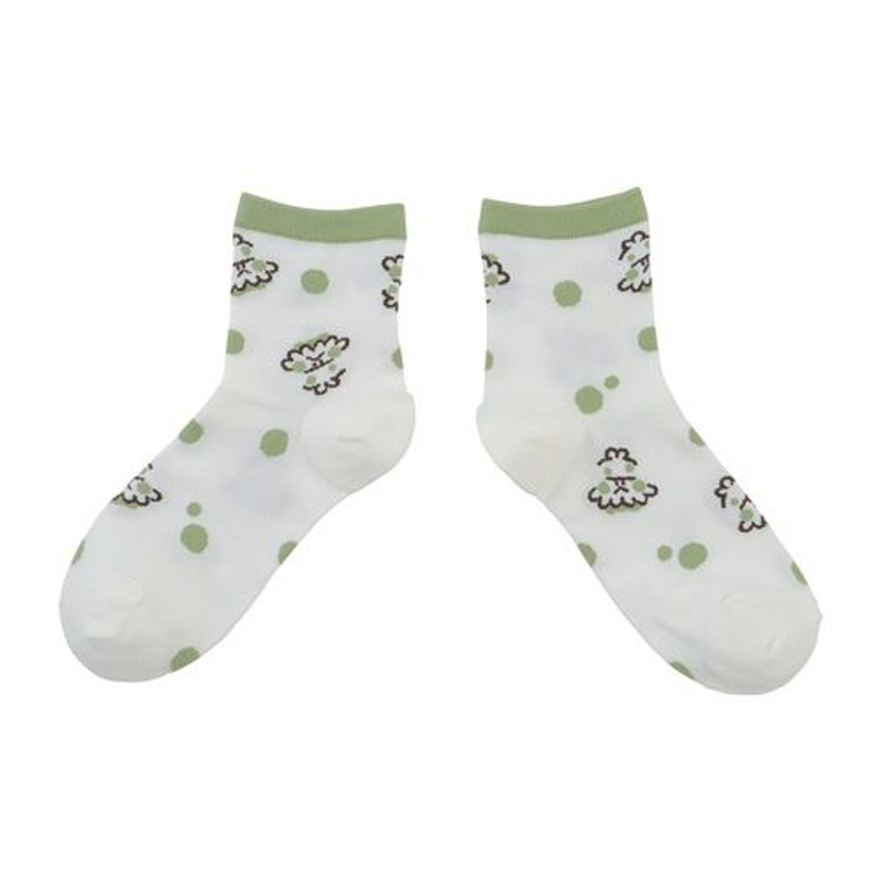 Pokemon Center Original Middle Socks Pokemon Shirts Shroomish (23-25cm)