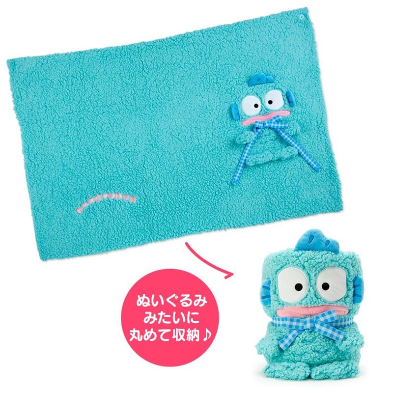 Sanrio Soft Plush Blanket Hangyodon