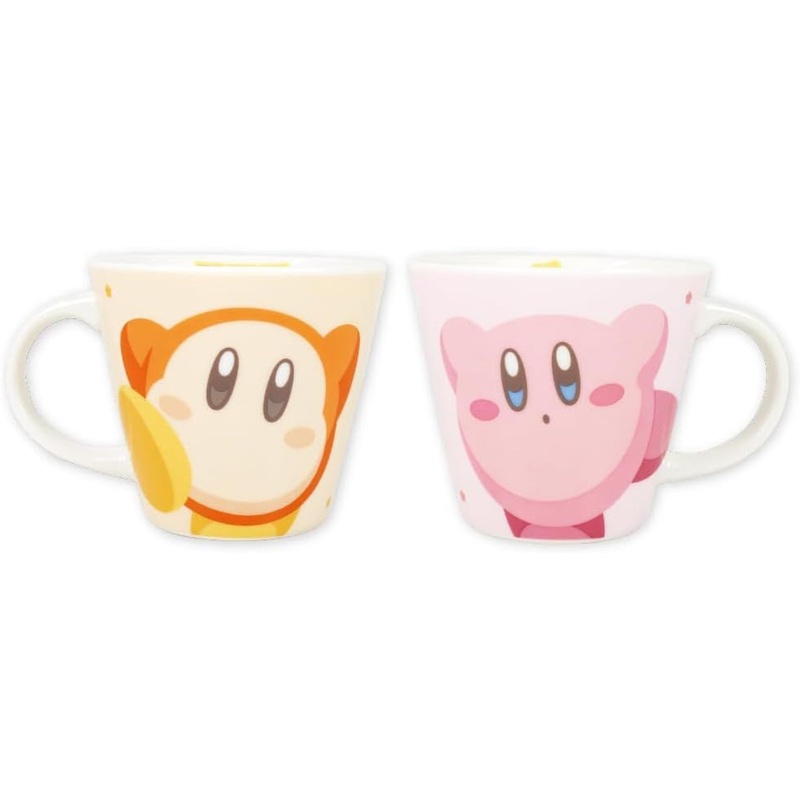 T’s Factory Kirby Pair Ceramic Mug / Kirby & Waddle Dee
