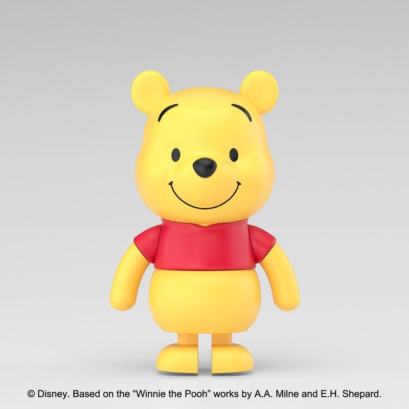 Aoshima RakuPla TokoToko: Disney Characters: Winnie The Pooh – Pooh Plastic Model