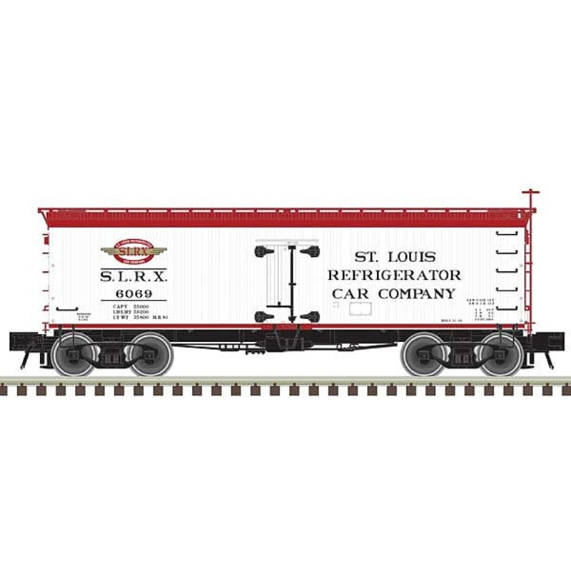 Ho 36’WOOD REEFER StLouis Refrig #6096