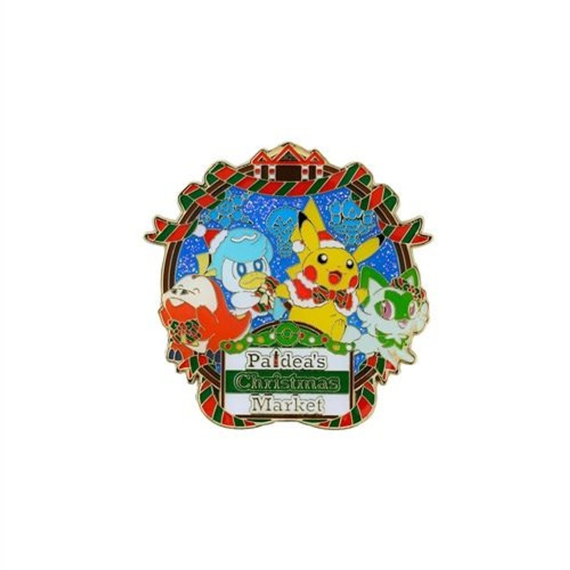 Pokemon Center Original Logo Pin (Paldea’s Christmas Market)