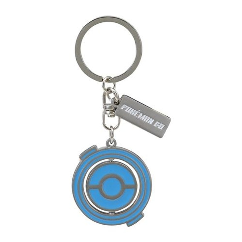 Pokemon Center Original Pokemon GO PokeStop Rotating Keychain