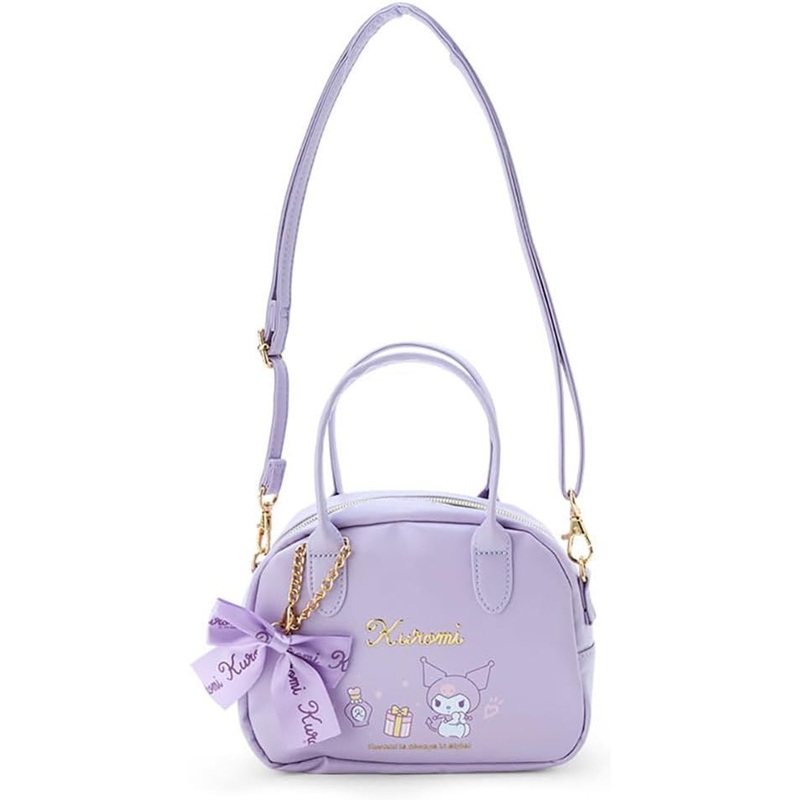 Sanrio Mini Boston Bag with Shoulder Strap – Kuromi