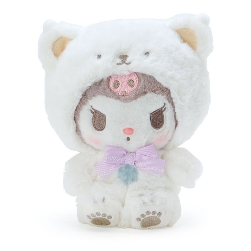 Sanrio Plush Toy Kuromi (Fluffy Snow Design)