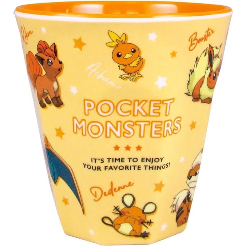 T’s Factory Pokemon Melamine Cup Orange