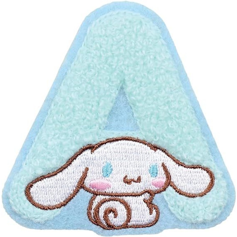T’s Factory Sanrio Mokomoko Initial Embroidery Sticker Cinnamoroll – A