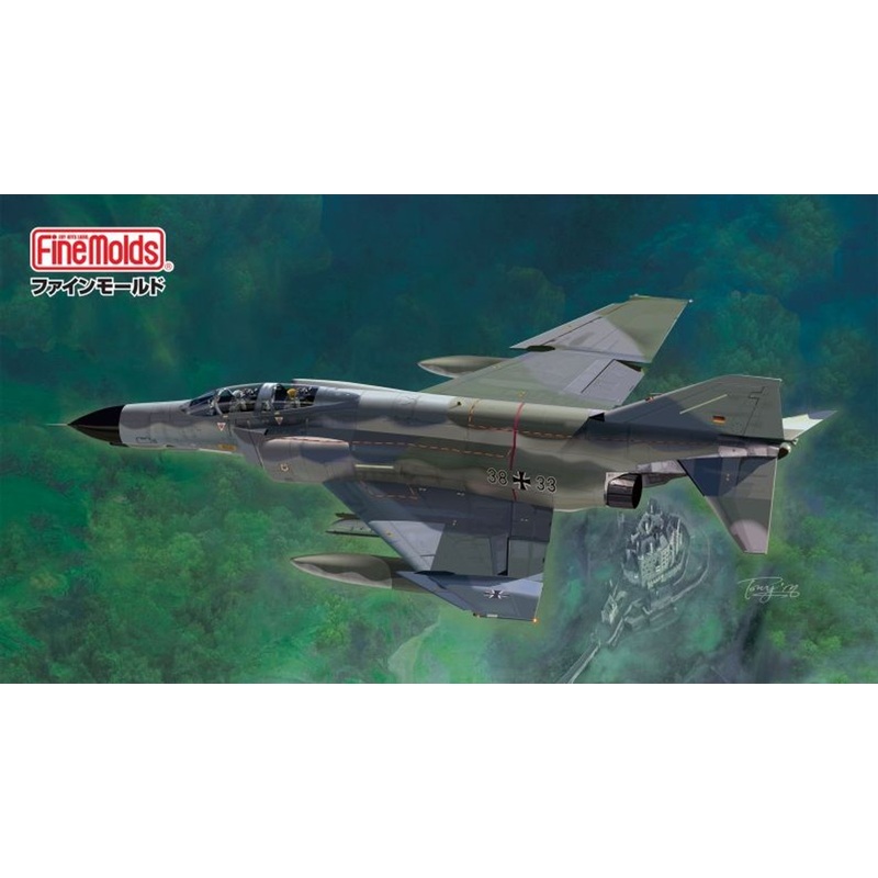 Fine Molds 1/72 Luftwaffe F-4F Fighter JG71 “Richthofen” Plastic Model