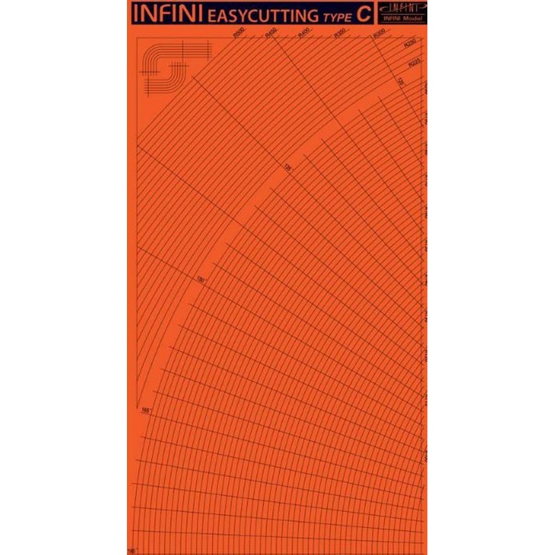 INFINI Model Easy Cutting Sheet C (Curve)