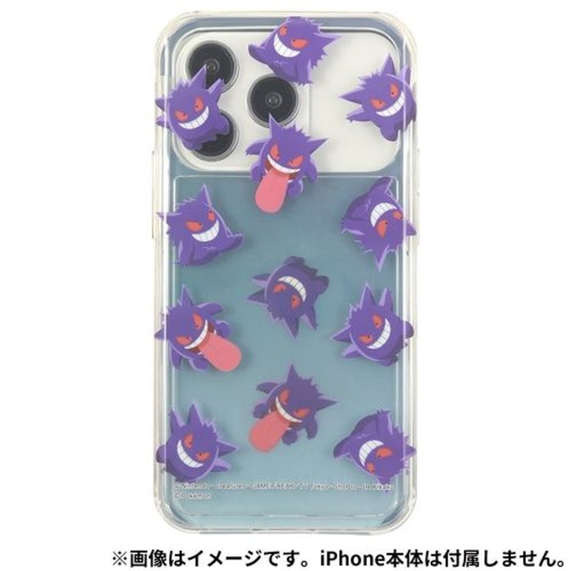 Pokemon Center Original Smartphone Case iPhone 14/14Pro/13/13Pro/12/12Pro SHOWCASE+ Gengar