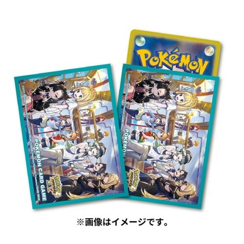 Pokemon Center Original TCG Card Sleeves TRAINERS Salon!!