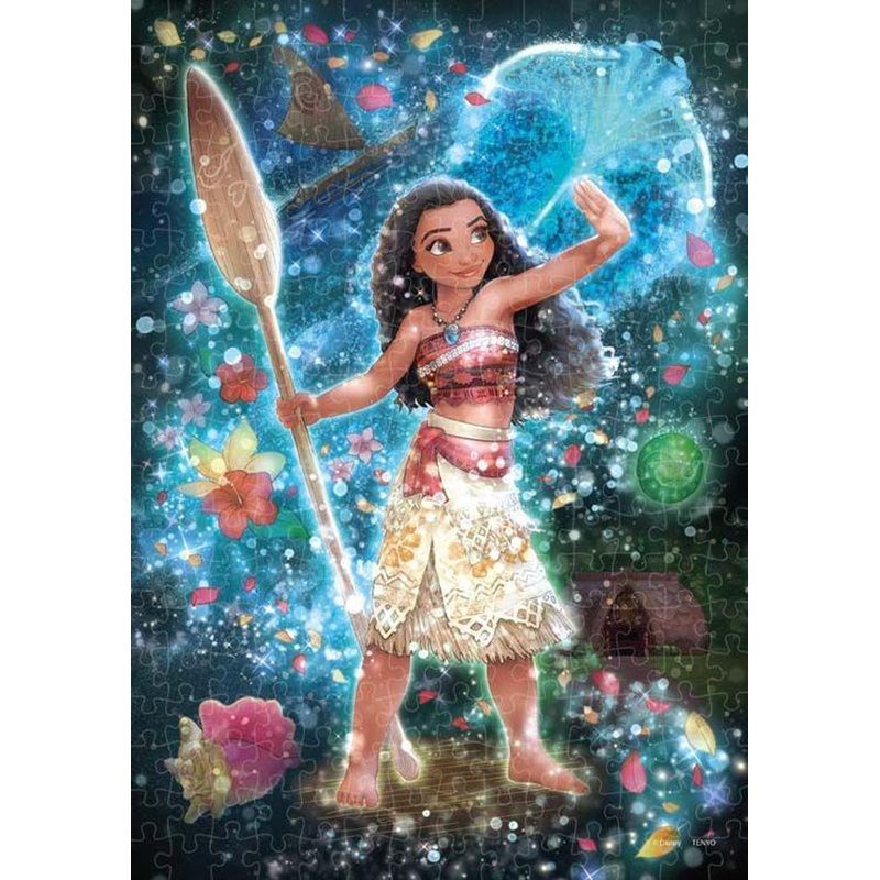 Tenyo DSG266-977 Jigsaw Puzzle Disney Moana Brilliant Sense of Adventure (266 Pieces)