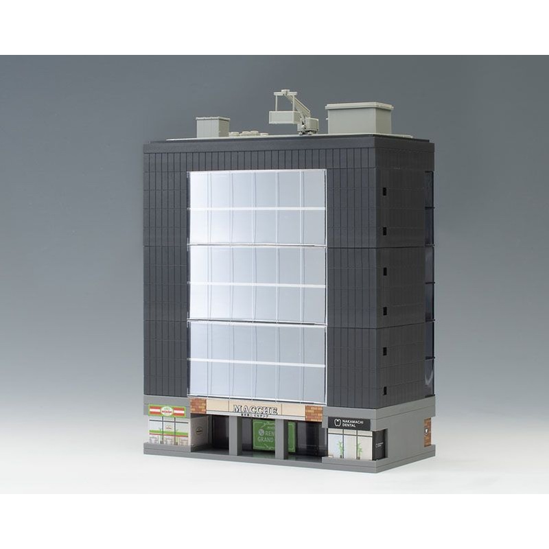 Tomix 4216 Complex Building (Round Window/7 Stories) (N scale)