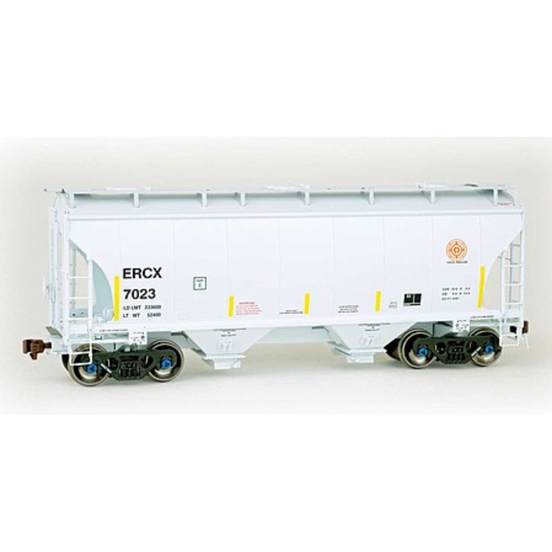 Trinity 3281 cubic foot 2-Bay Covered Hopper ERCX #7023