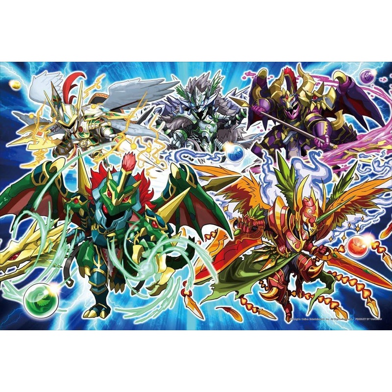 Yanoman 03-781 Jigsaw Puzzle: Puzzle & Dragons – Ancient Knights (300 Pieces)