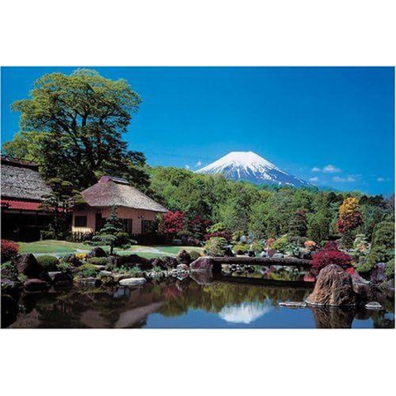 Appleone 1000-299 Jigsaw Puzzle From Oshino Village, Mirror Fuji (1000 Pieces)