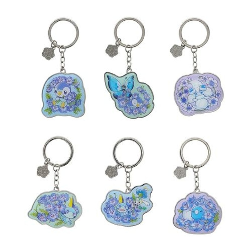 Pokemon Center Original Metal Keyring Collection Baby Blue Eyes